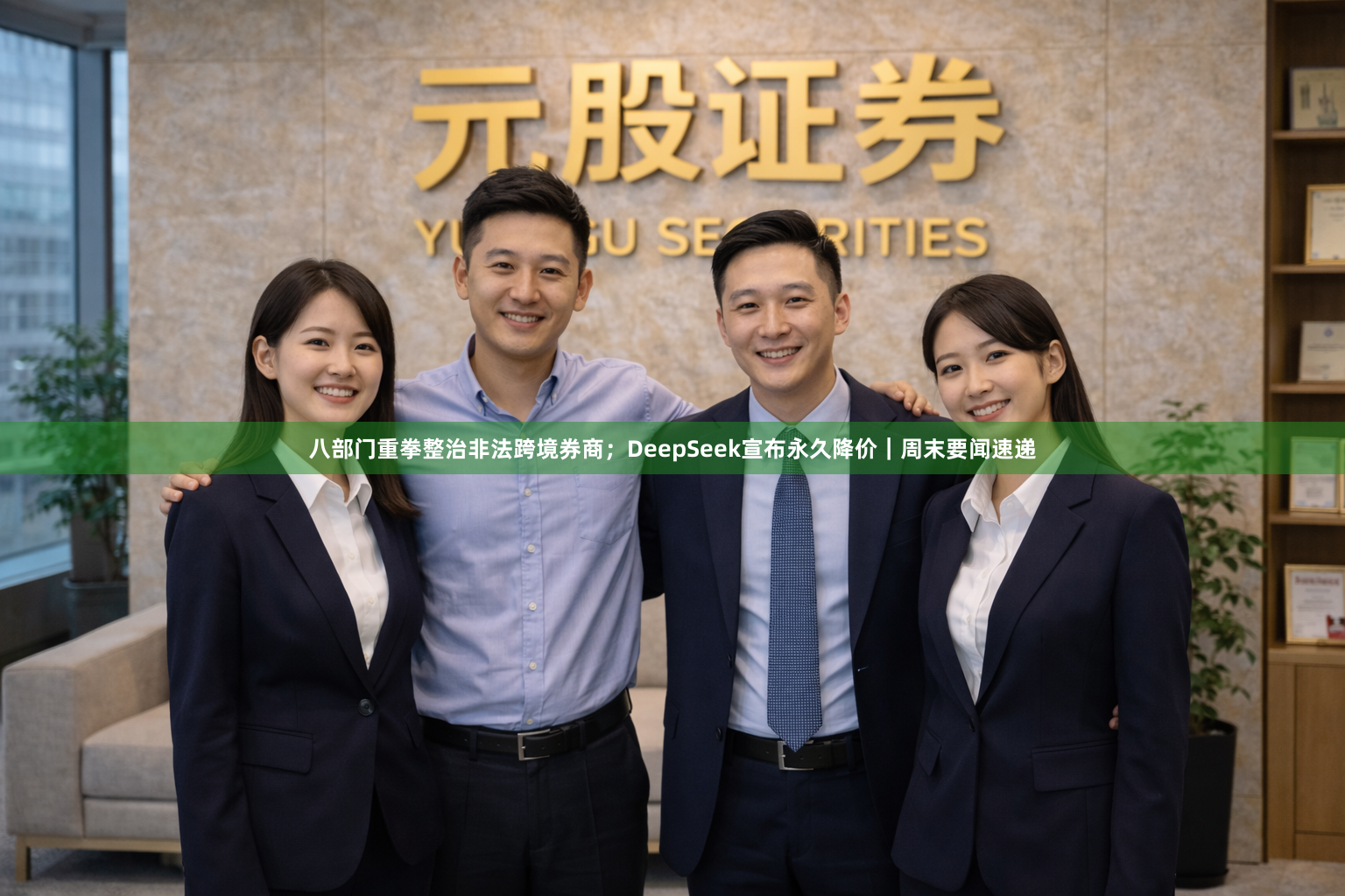 八部门重拳整治非法跨境券商；DeepSeek宣布永久降价｜周末要闻速递